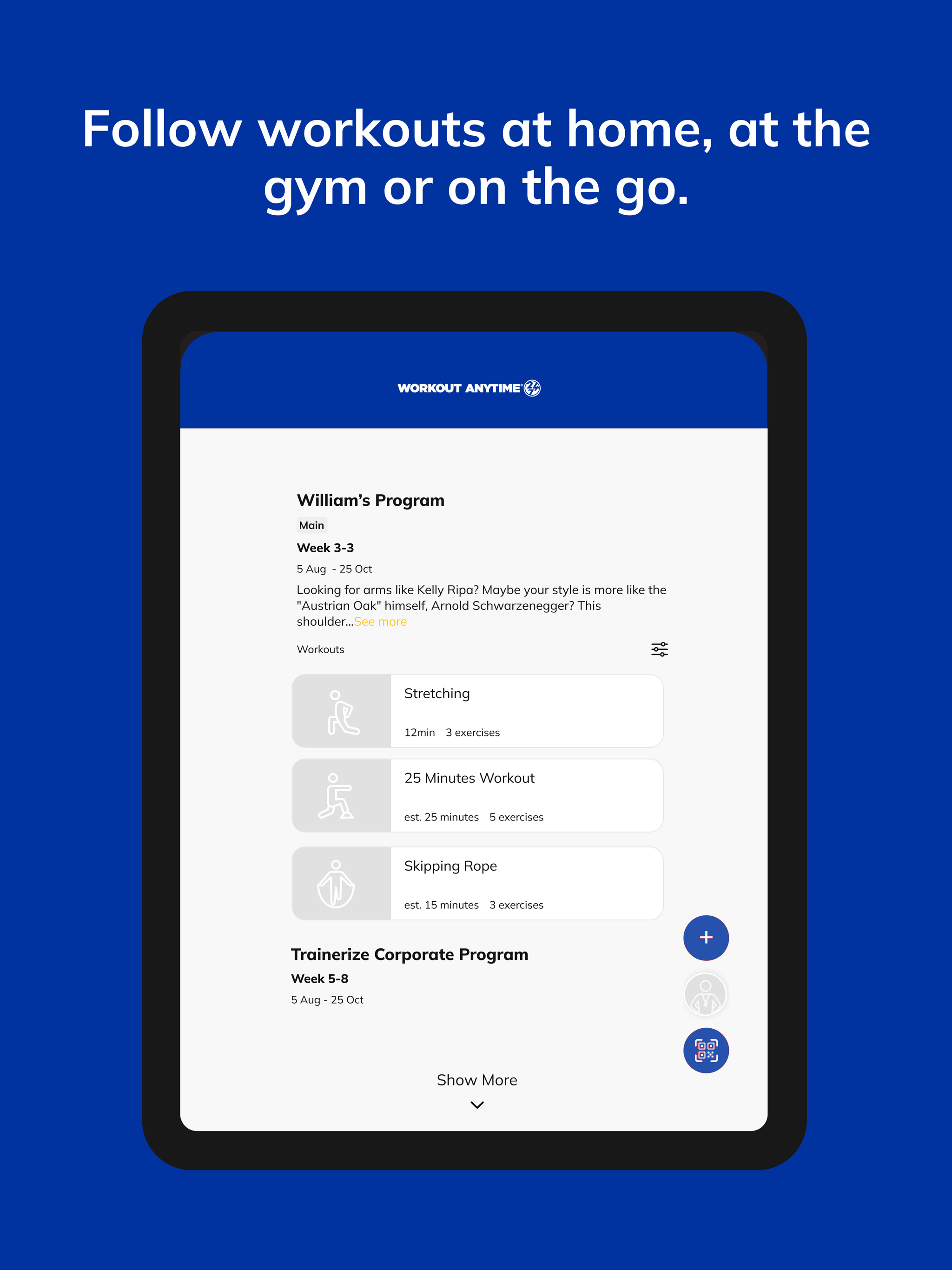 Workout Anytime Go