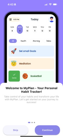 MyPlan: Daily Routine Planner screenshot
