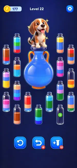Water Jam: 3D Color Sort Game screenshot 2