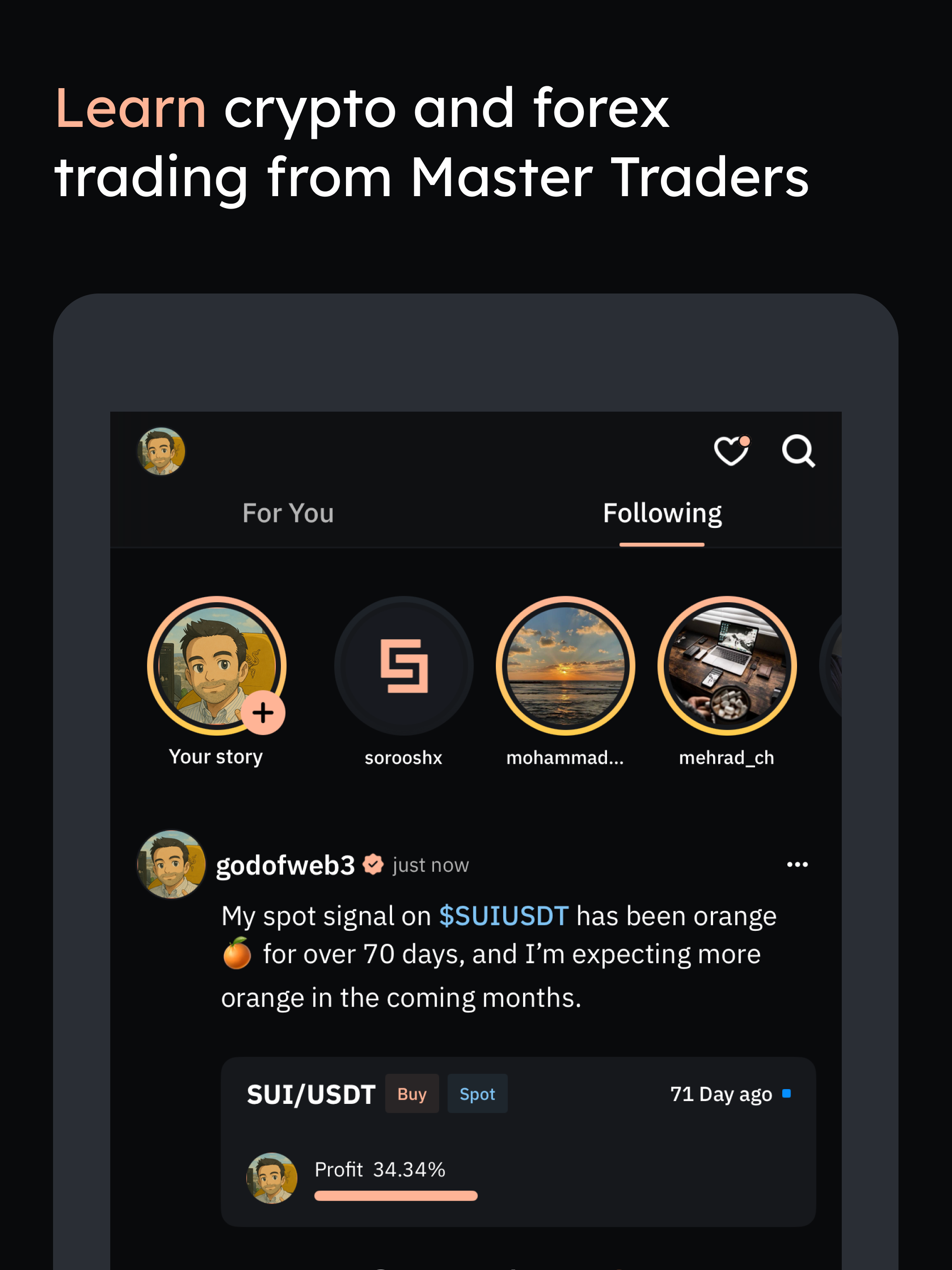 SorooshX: Trade Crypto Smarter