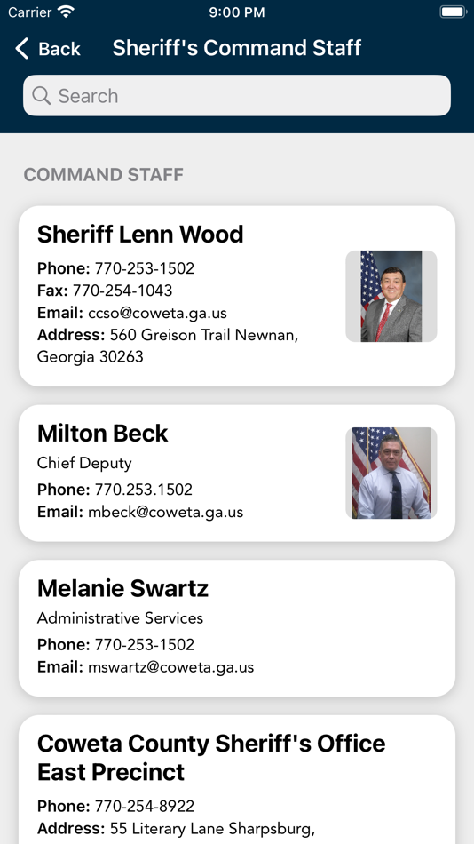 #3. Coweta County Sheriff Office (iOS) Podle: Coweta County Sheriff's Office