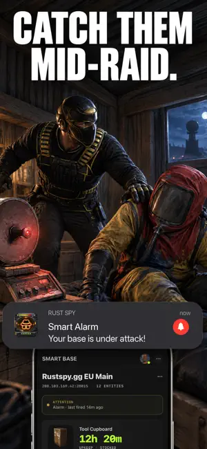 RustSpy Smart Alarm & Tracker screenshot 1
