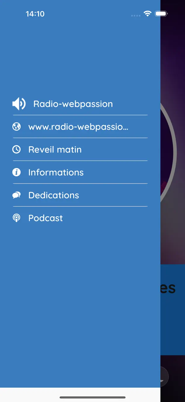 Screenshot #2 pour radio webpassion officiel