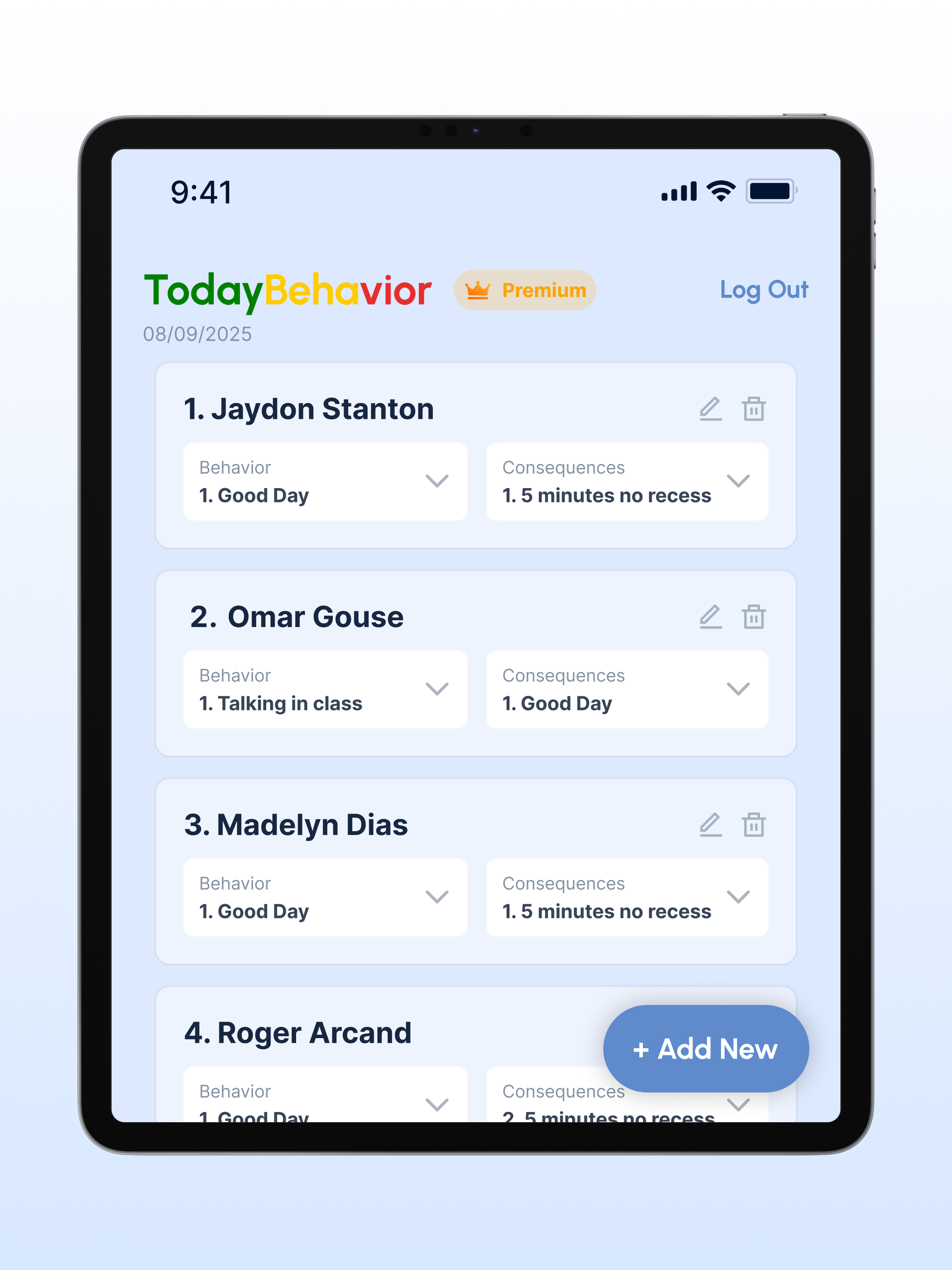 TodayBehavior screenshot 8