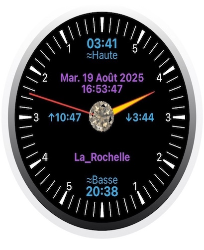 Calendrier des marées