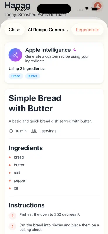 Hapag Meal Planner screenshot 8 of 10