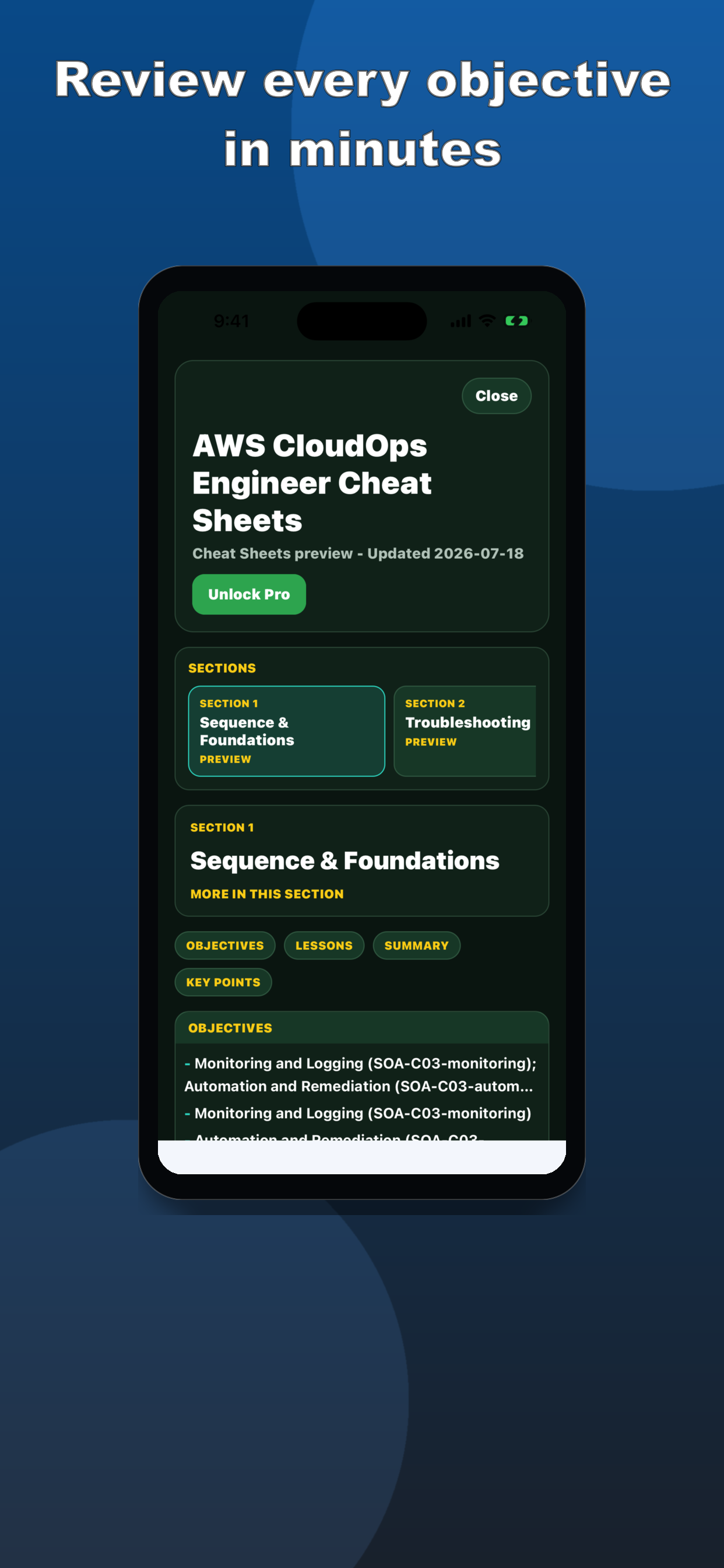 SOA-C03 Practice Test screenshot 4