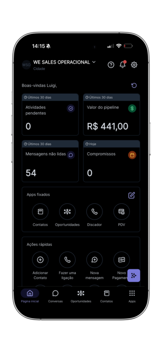 WeSales CRM Screenshot 2 of 3
