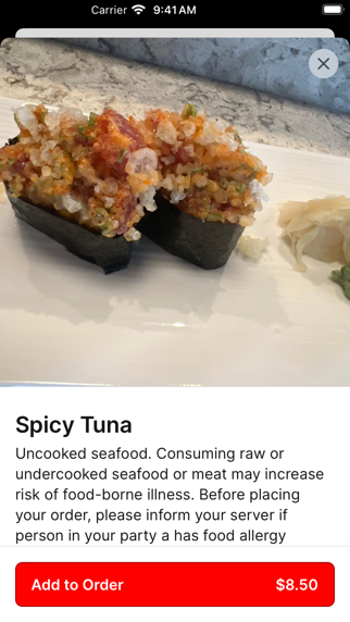 Jade Lowell Restaurant iPhone screenshot 4 - Food & Drink app