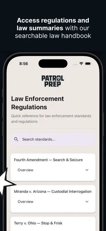 Patrol Prep: Police Exam Coach screenshot 6 of 7