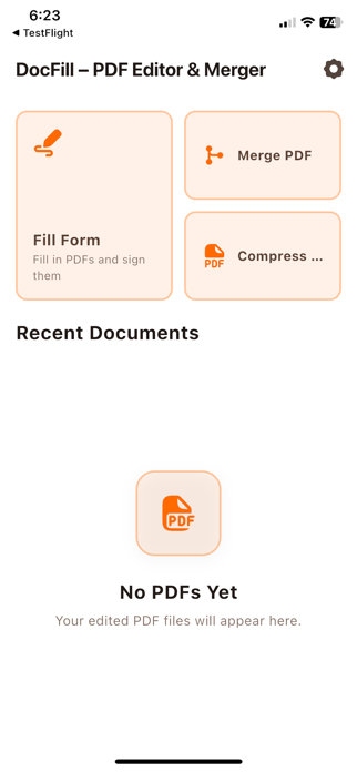 DocFill – PDF Editor & Merger Screenshot 3 of 9