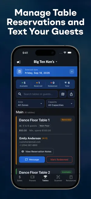 LineLeap Dashboard screenshot 3