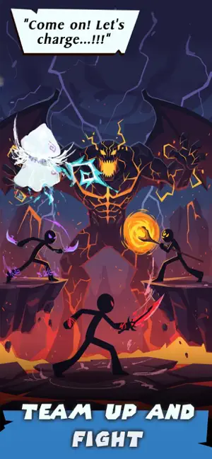 Stickman : Soul Leveling screenshot 1