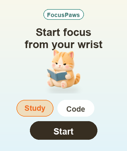 FocusPaws - Social Focus Timer