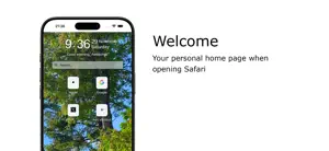Home Tab for Safari screenshot 1