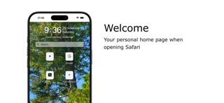 Home Tab for Safari iPhone screenshot