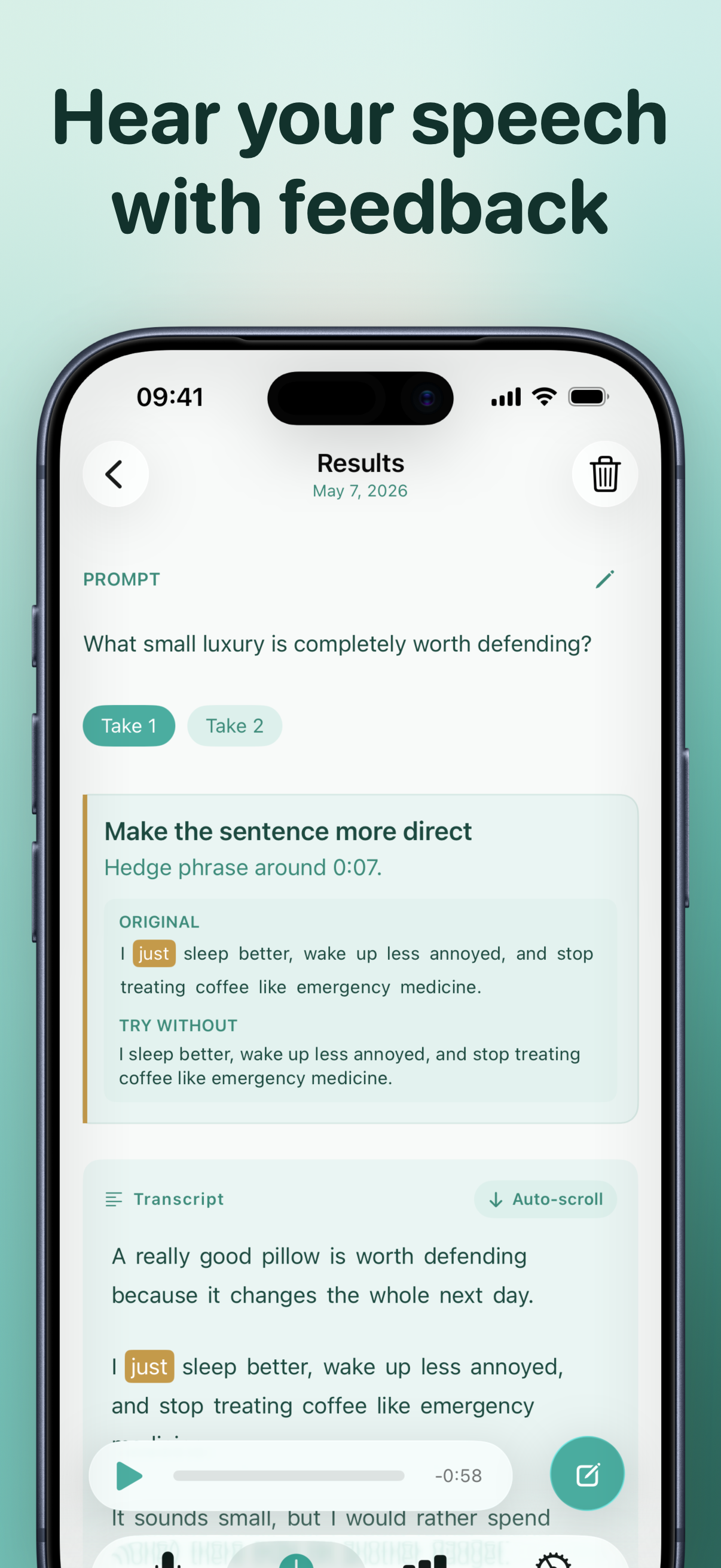 SpeakGym: Impromptu Speaking