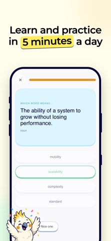 Voca - Vocabulary Builder Screenshot 3 of 5