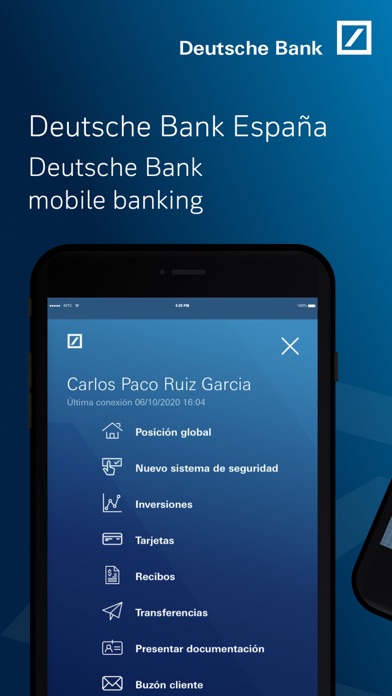 Deutsche Bank España Screenshot