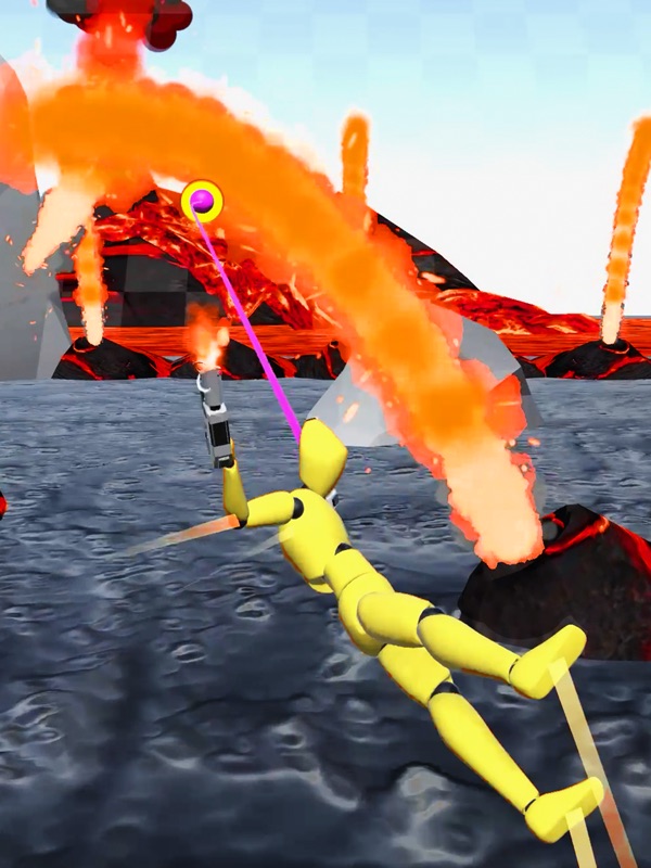Grapple Hook Hero : Zip Action screenshot 12