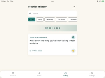 Grow Daily : One Step Everyday iPad screenshot
