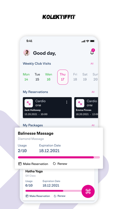 Kolektif Fitness screenshot