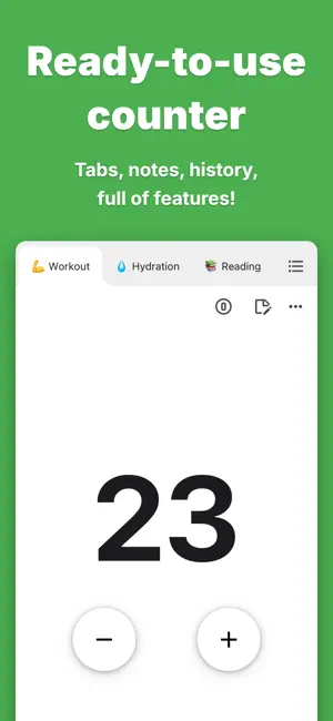 Counter - One-Tap Counter screenshot 1