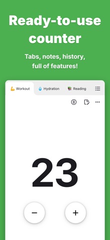 Counter - One-Tap Counter Screenshot 1 of 8