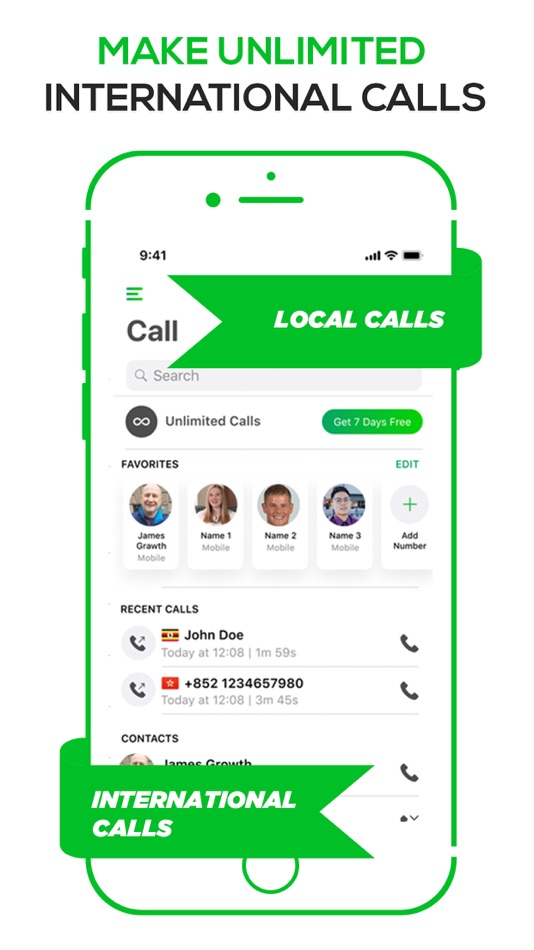 #4. Call Second Phone Number, Text (iOS) Przez: AMPLIFY VENTURES
