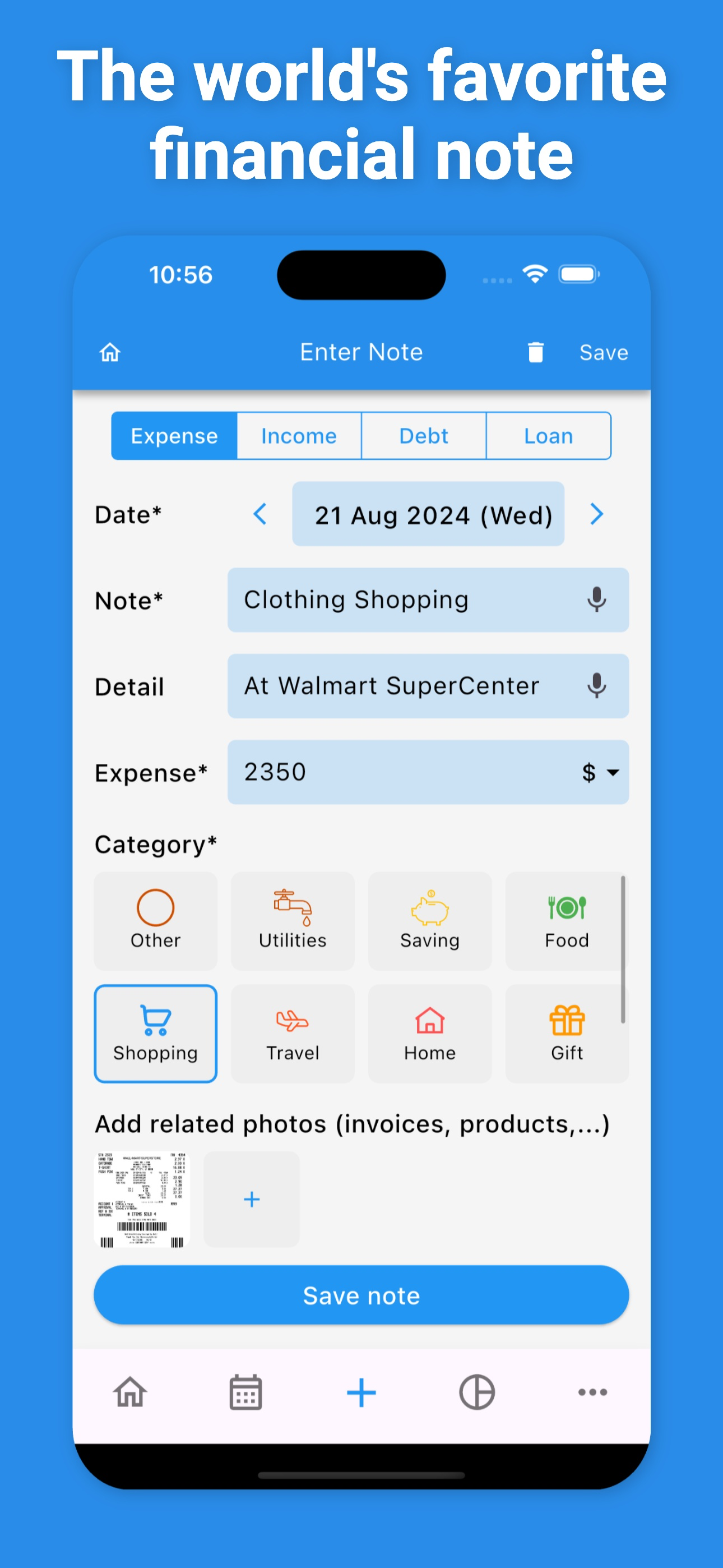 Expense Tracker, Money Manager