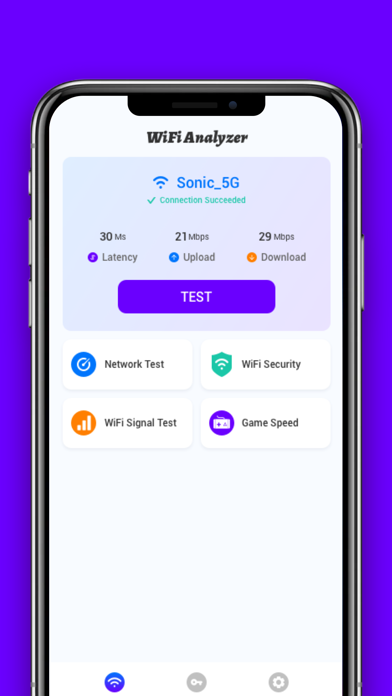 VPN Proxy Turbo WiFi Analyzer Screenshot