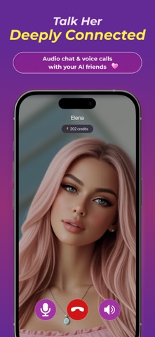 Heat: Ai Girlfriend Chatbot iPhone screenshot 3 — entertainment app by MACROMATRIX (PRIVATE) LIMITED