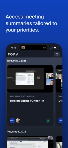 FORA Meetings Screenshot 5 of 6