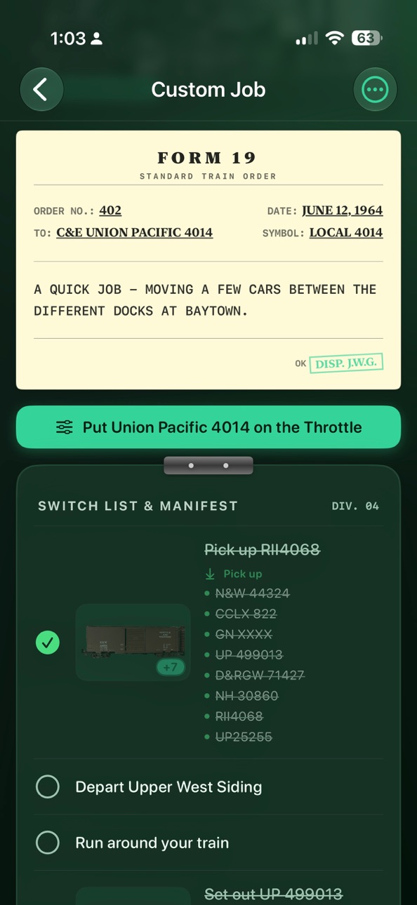 iPhone screenshot