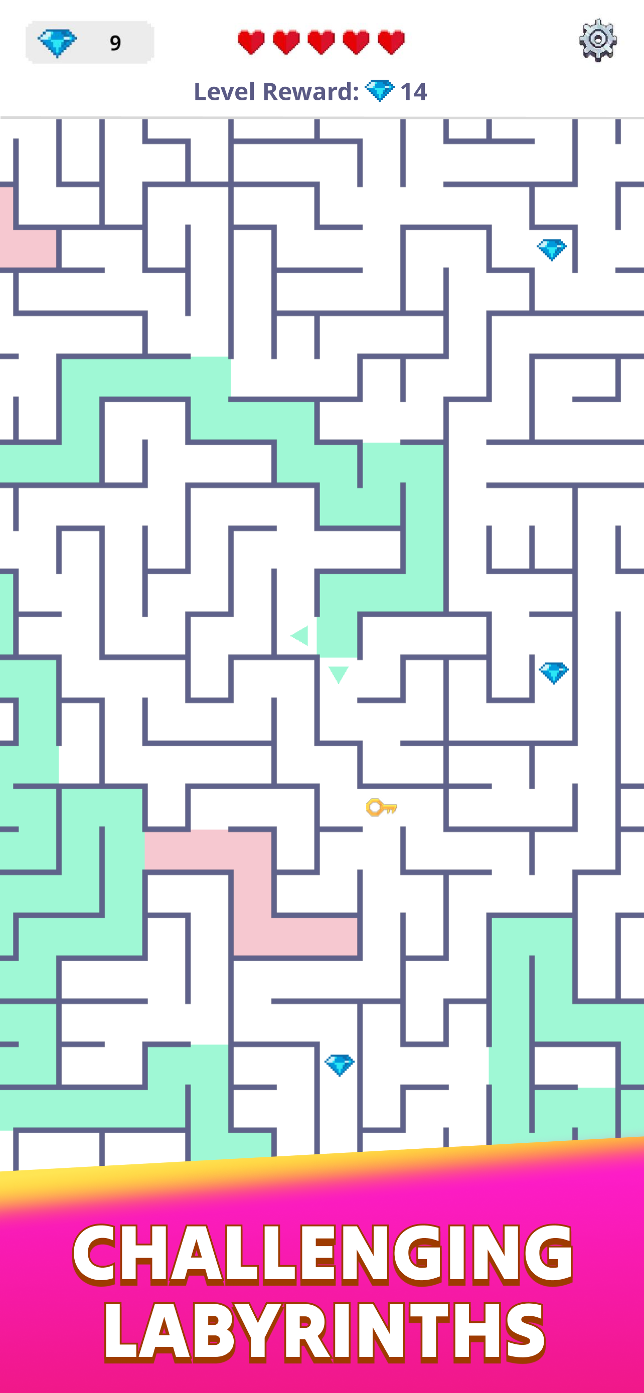 Maze Puzzles: Logic Brain Game screenshot 3