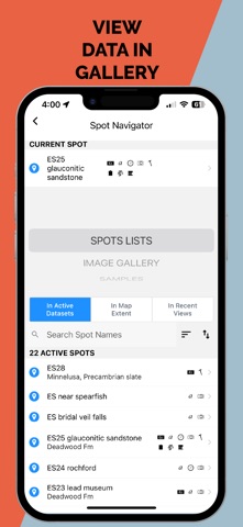 StraboField iPhone screenshot
