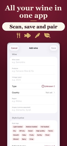 Wine Scanner app: Grappi Screenshot 10 of 10