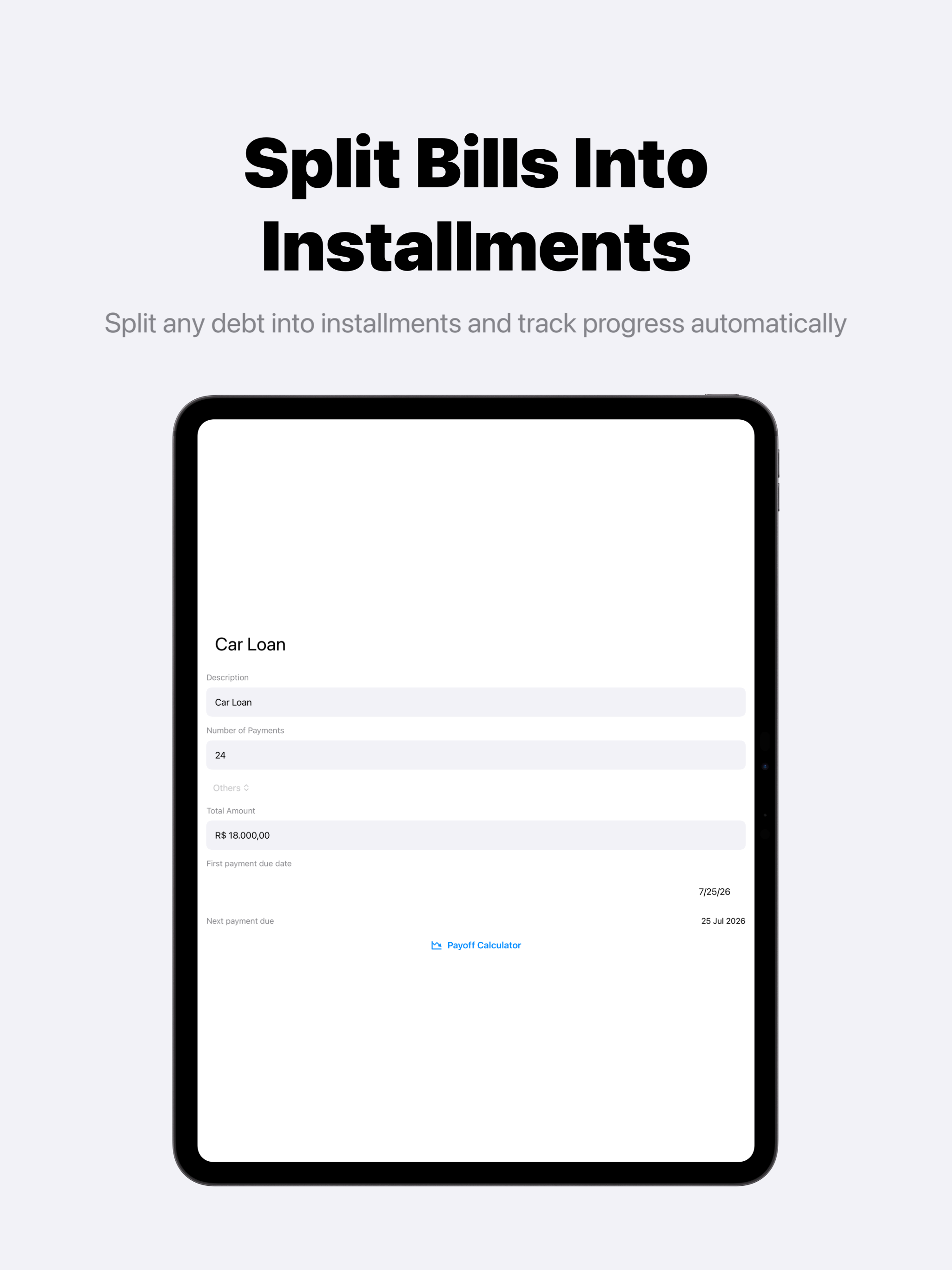 DebitTracker screenshot 11