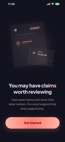 ClaimNow: Track Claims iPhone screenshot