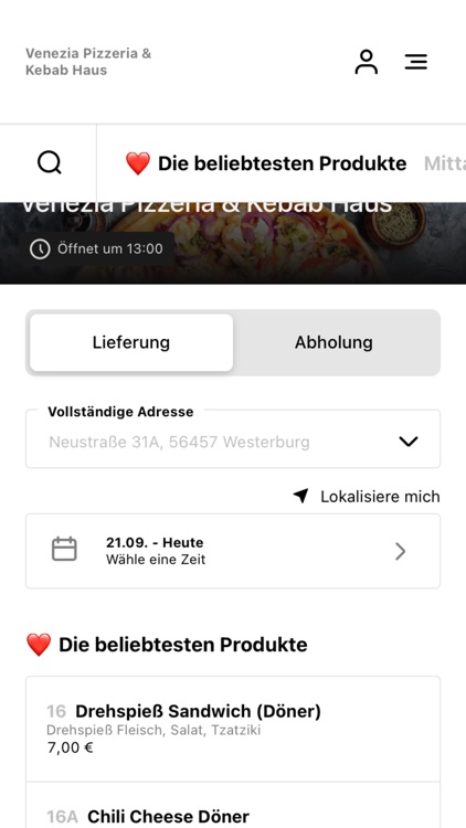 Venezia Pizzeria & Kebab Haus