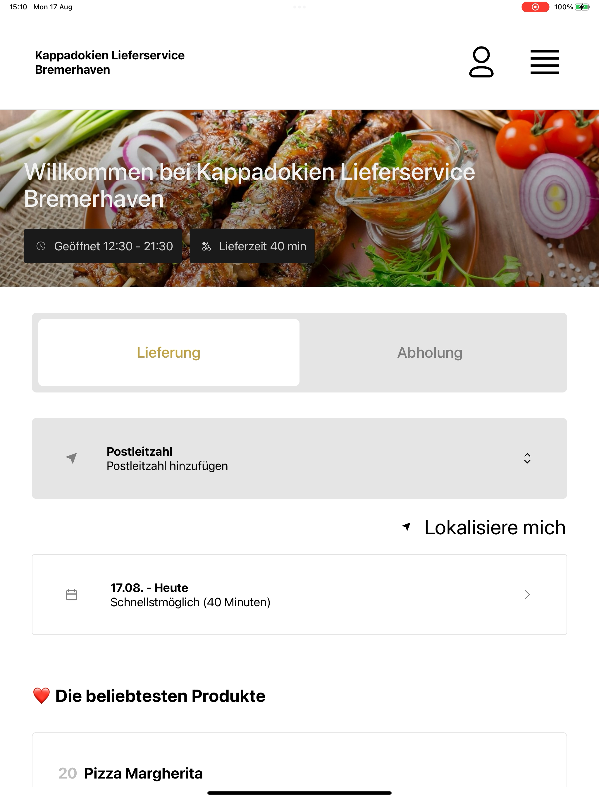 Kappadokien Lieferservice screenshot 9