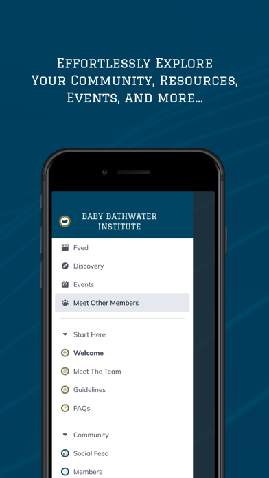 Baby Bathwater Institute iPhone screenshot