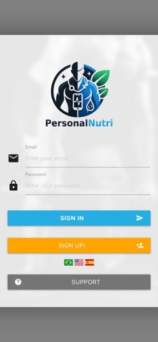 PersonalNutriApp Screenshot 1 of 9
