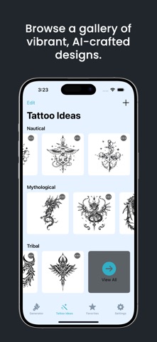 Tattoo Design Generator - AI screenshot