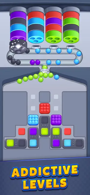 Vacuum Jam Color Sort screenshot 2