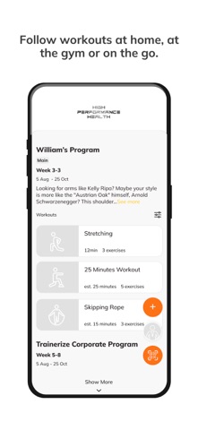 High Performance Health Screenshot 3 of 6