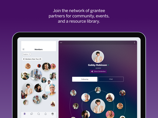 Borealis Philanthropy iPad screenshot 1 - Social Networking app