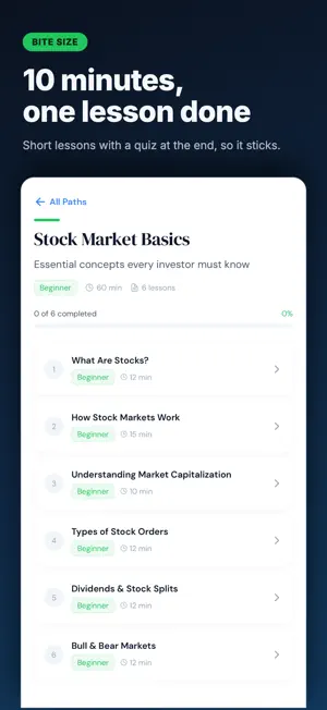 Stock Learn Easy: Investing screenshot 2