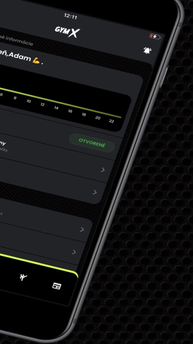 GymX Komárno Screenshot