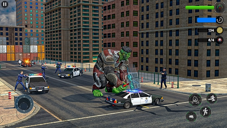 Monster Hero Fight City Rescue